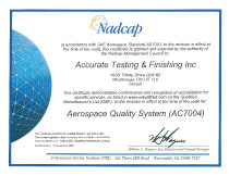 Nadcap® Aerospace Quality System (AC7004)